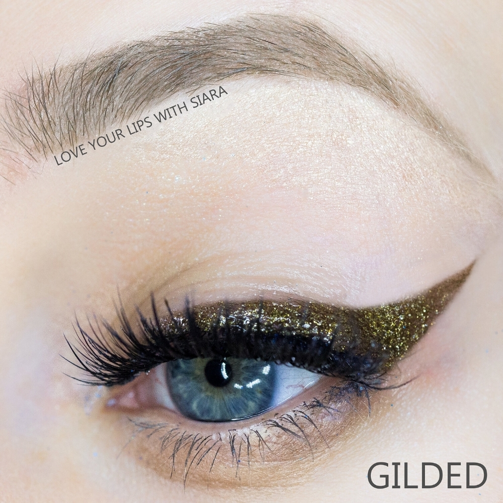Gilded liquid liner